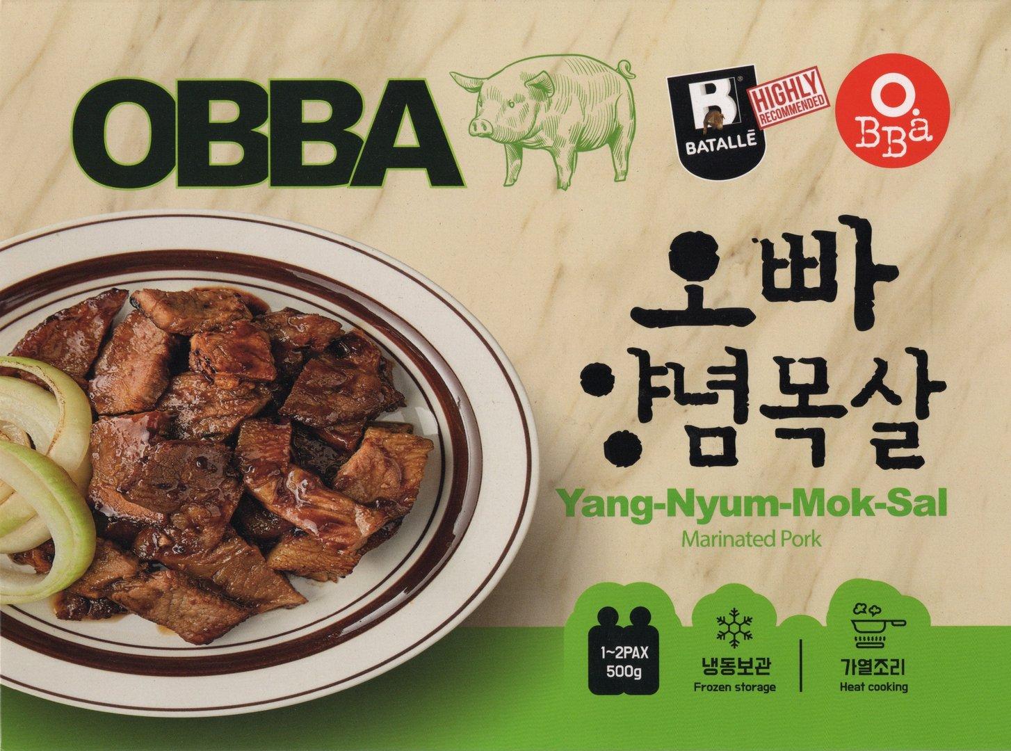O.BBa Yang-Nyum-Mok-Sal 500g